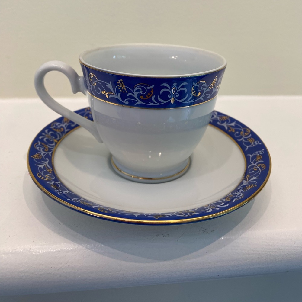 Korean “Miryang” Porcelain Teacup & Saucer